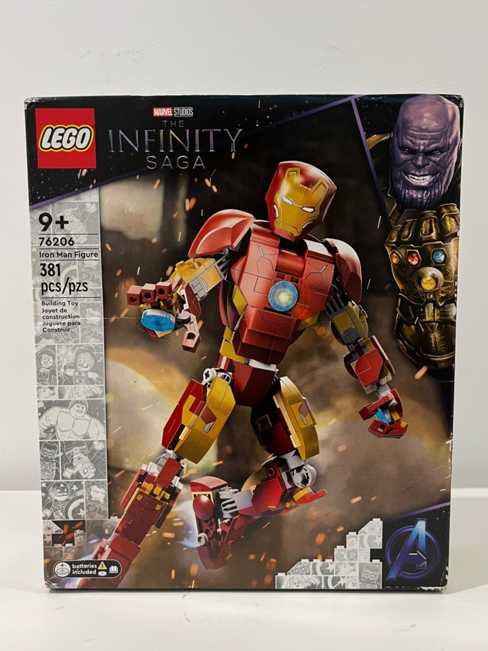 New LEGO Marvel Iron Man 76206